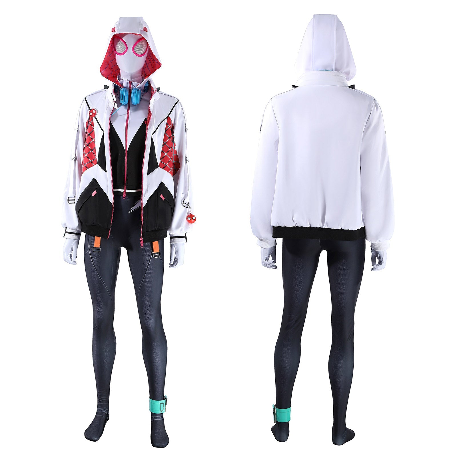 AlI-New Spider-Gwen The Ghost-Spider Spider-Man Cosplay Costumes