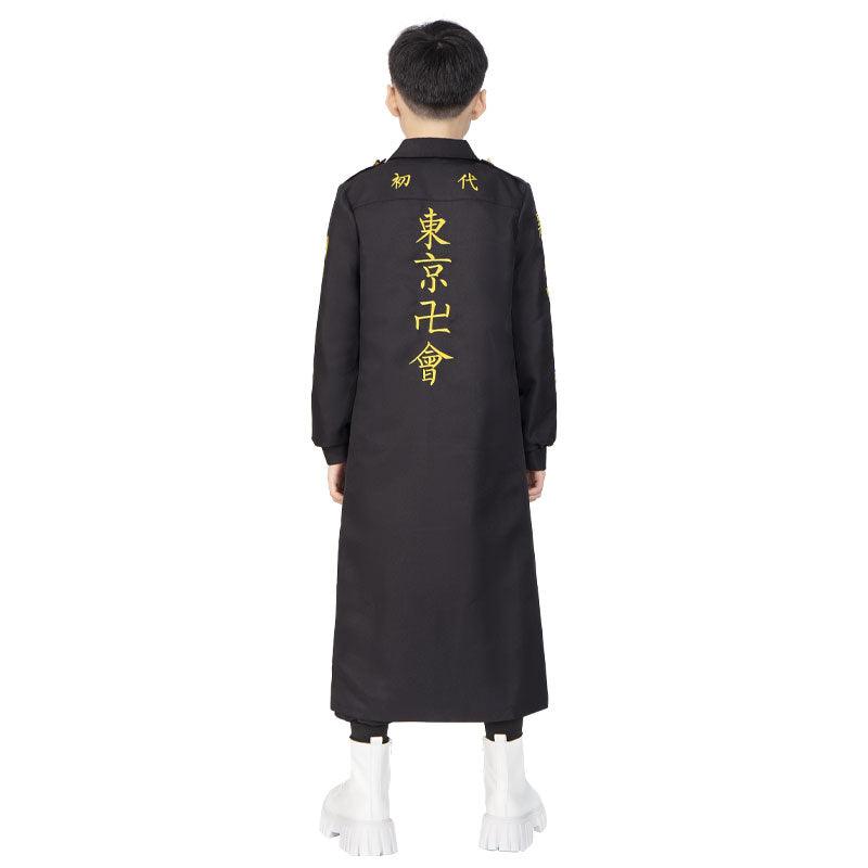 Anime Tokyo Revengers President Manjiro Sano Mikey Embroidery Adult & Child Cosplay Costumes