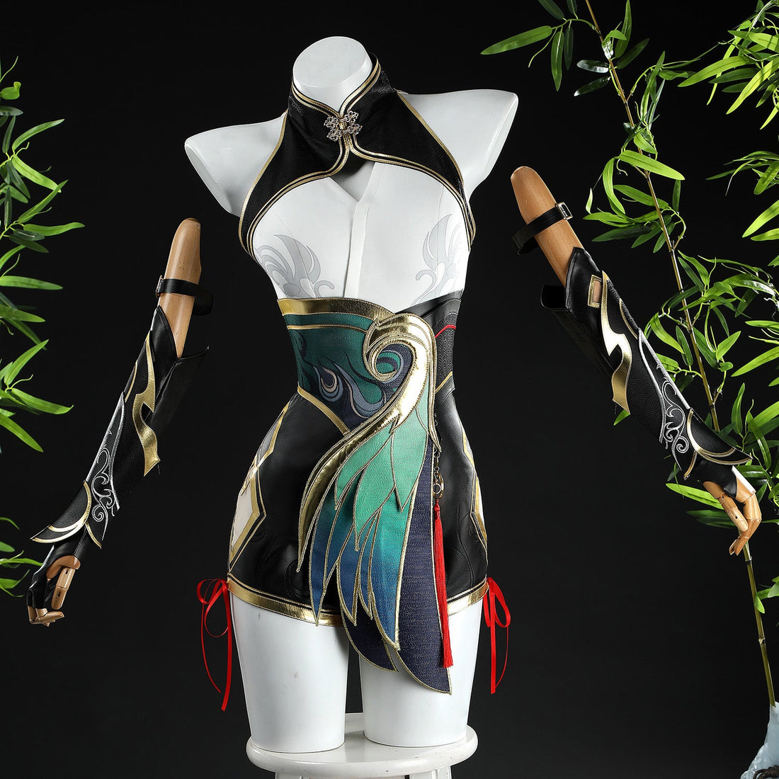 Naraka: Bladepoint Feria Shen X Overwatch DVA Fullset Cosplay CostumesThemed Carnival Party Outfit