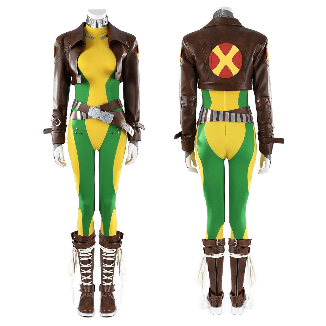 Game Marvel Rivals Rogue Jumpsuit Outfit Top Cosplay Costumes