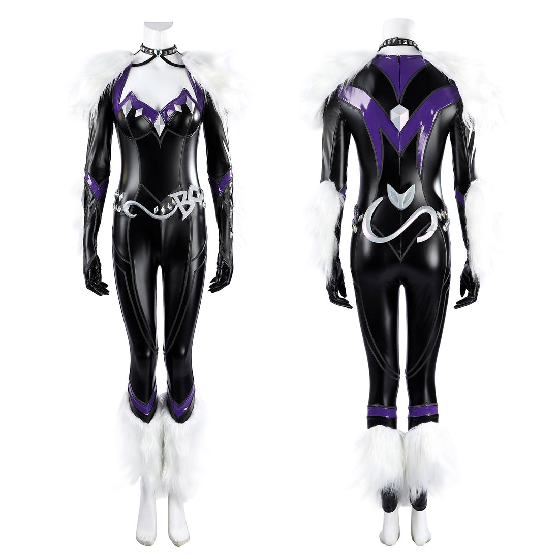 Marvel Rivals Black Cat Felicia Hardy Halloween Outfit Cosplay CostumesThemed Carnival Party Outfit