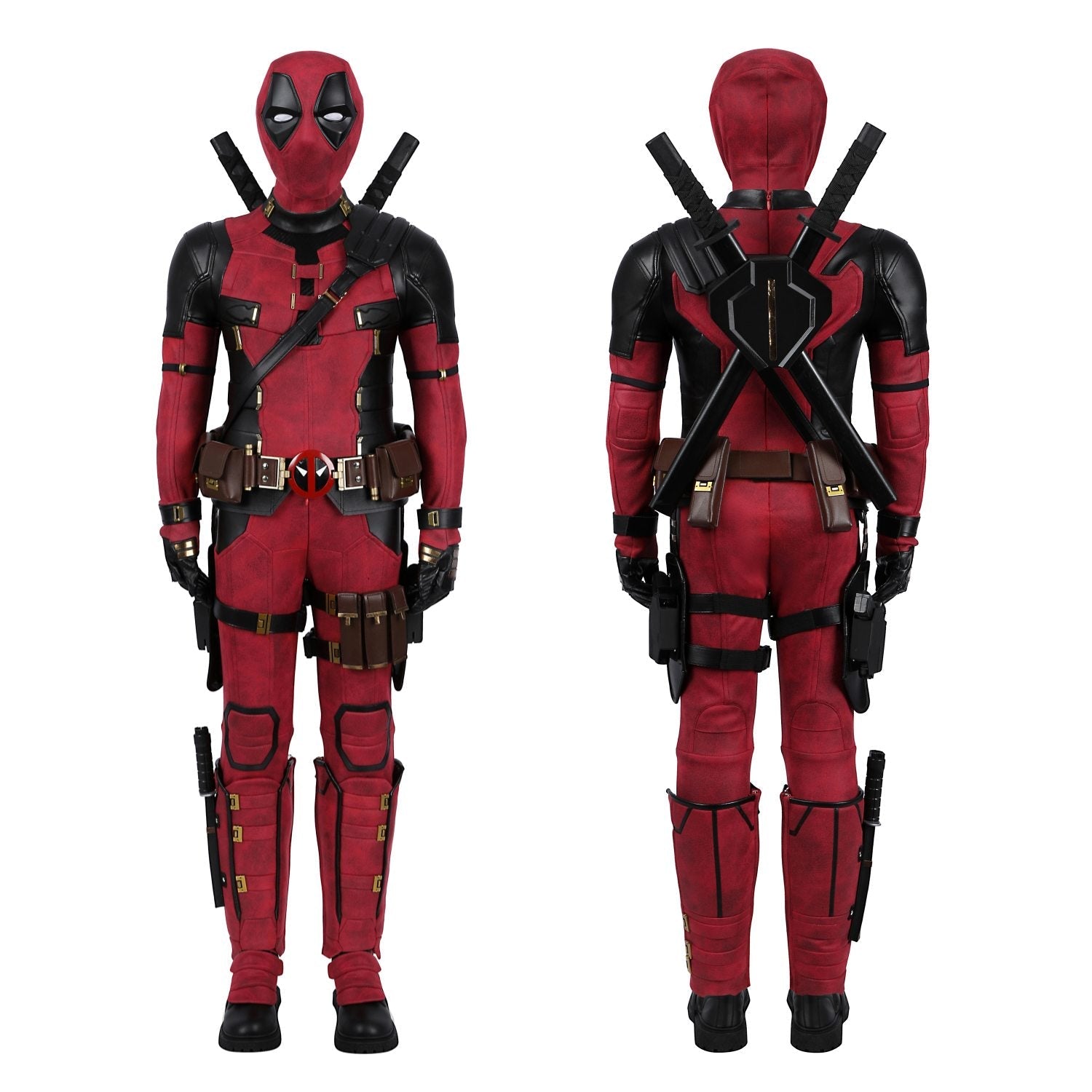 Deadpool 3 Deadpool & Friend Wade Wilson Kids Cosplay CostumesThemed Carnival Party Outfit