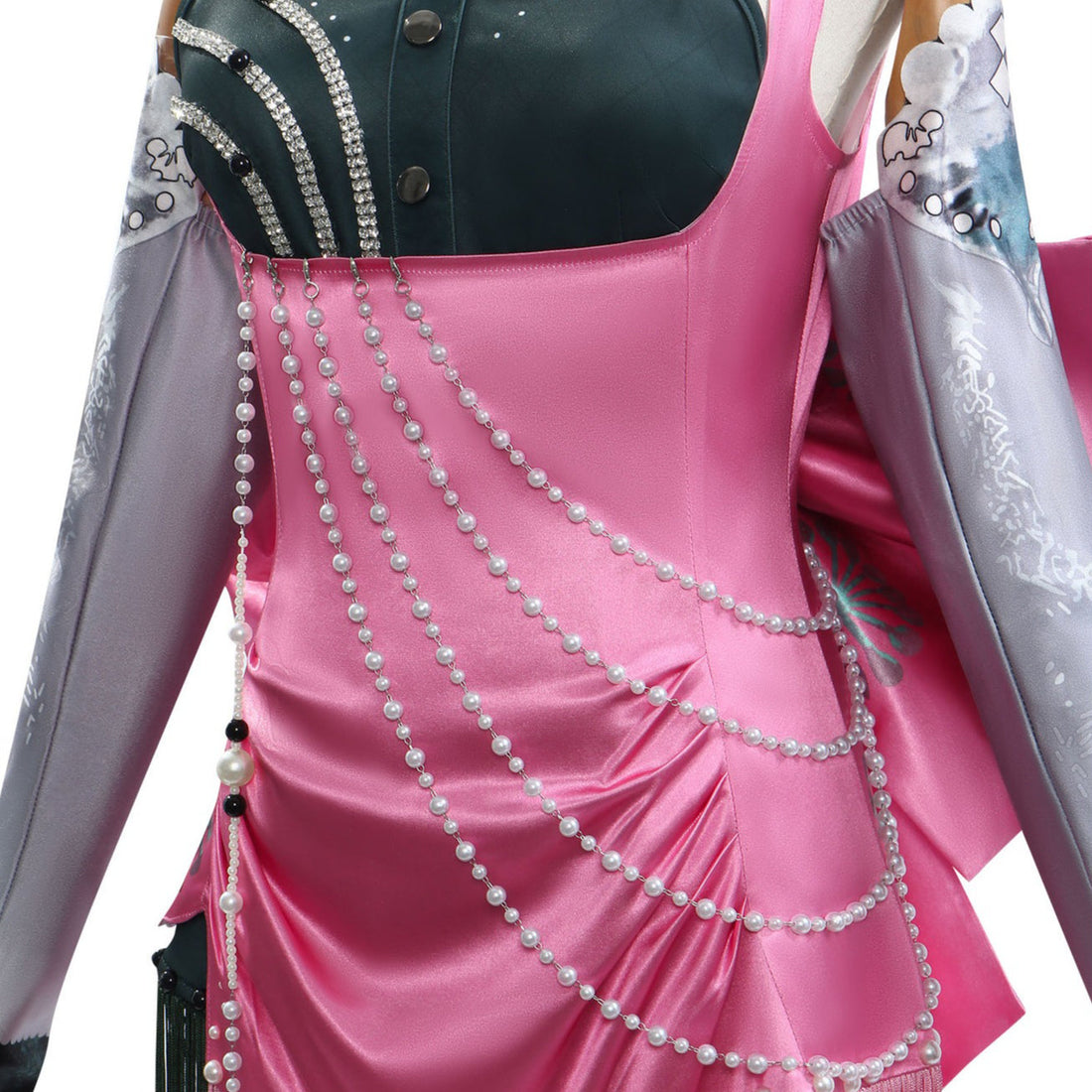 Game Reverse: 1999 Anjo Nala Pink Dress Cosplay Costumes