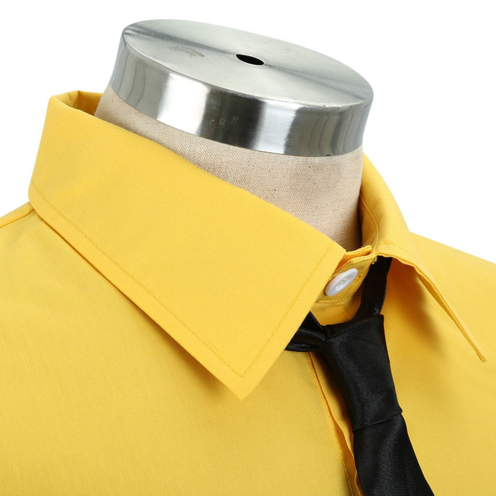 Navigation Sanji Cosplay Costume Blue Yellow Uniform One Piece Halloween Outfit for Men