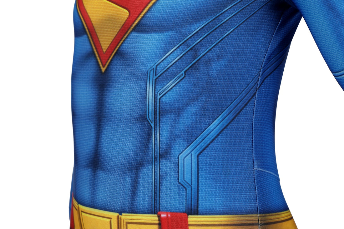 Superman Legacy Clark Kent Kids Jumpsuit Cosplay Costumes