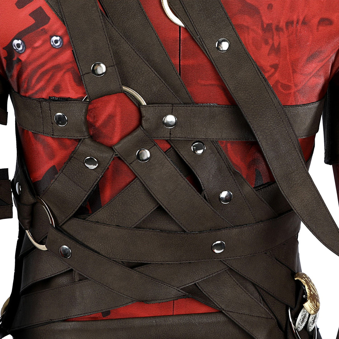 Baldur's Gate 3 Karlach Top Level Full Set Female Cosplay CostumesThemed Carnival Party Outfit