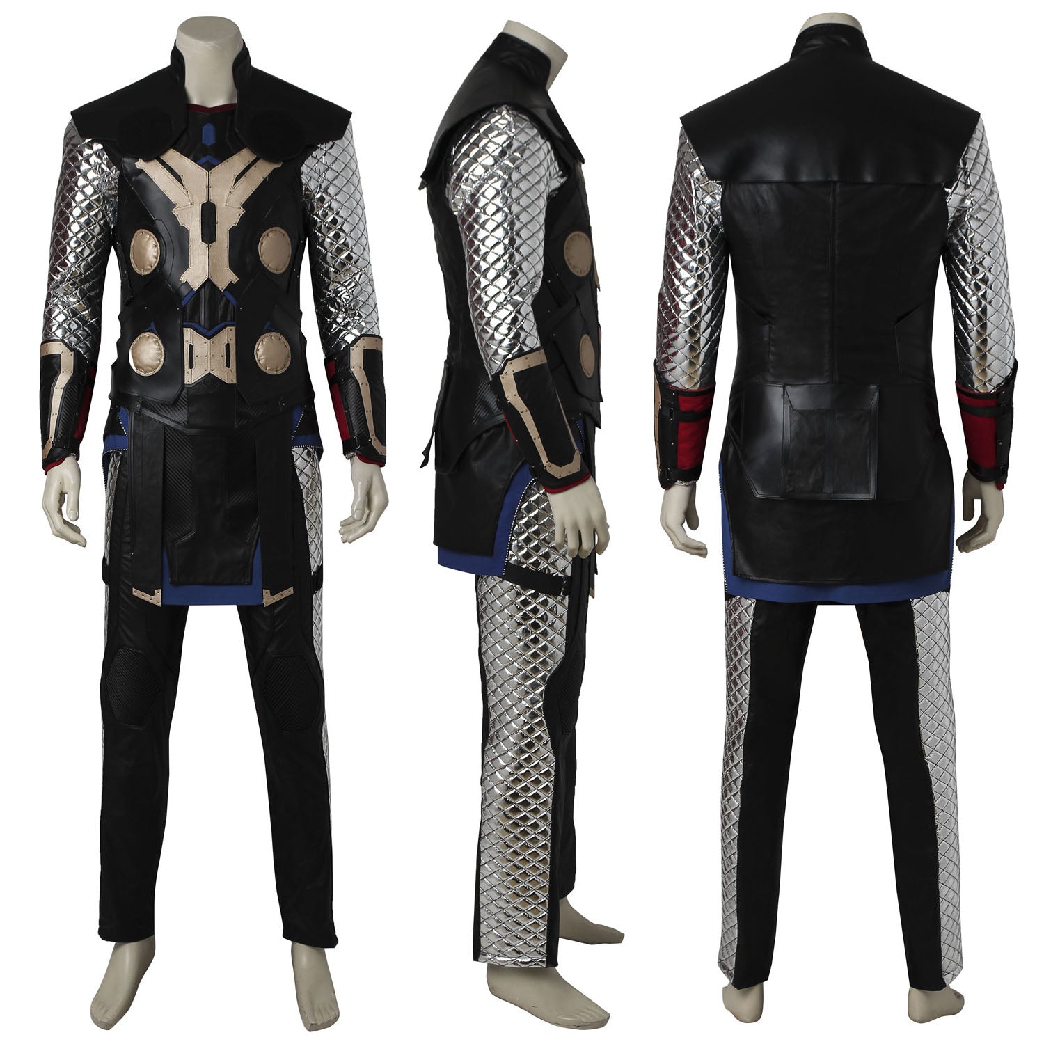 Avengers Age of Ultron Thor Male Fullset Cosplay CostumesThemed Carnival Party Outfit