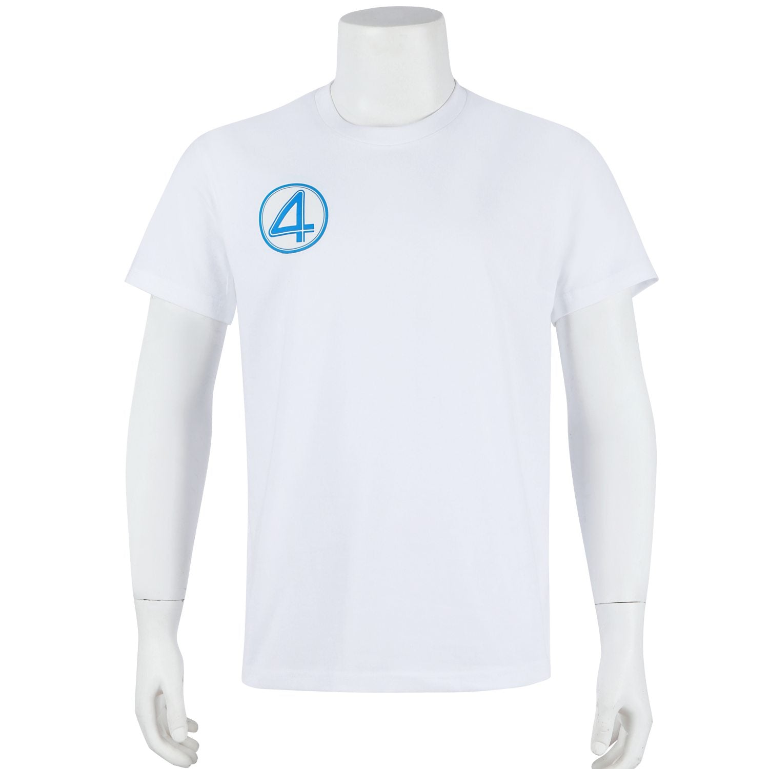 Marvel Rivals Fantastic Four First Steps White T-shirt Cosplay CostumesThemed Carnival Party Outfit