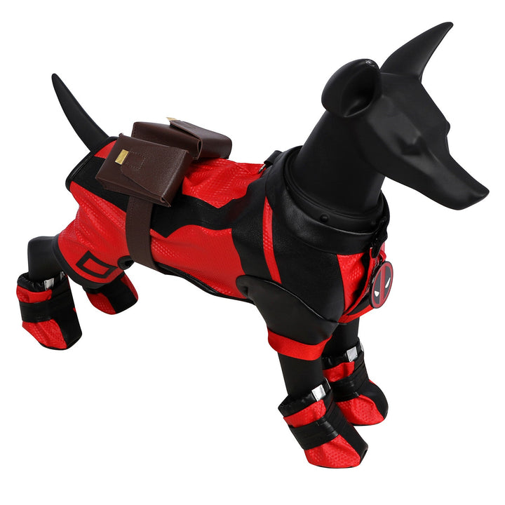 Deadpool 3 Deadpool & Friend Pet Clothing Full Set Dog CostumesThemed Carnival Party Outfit