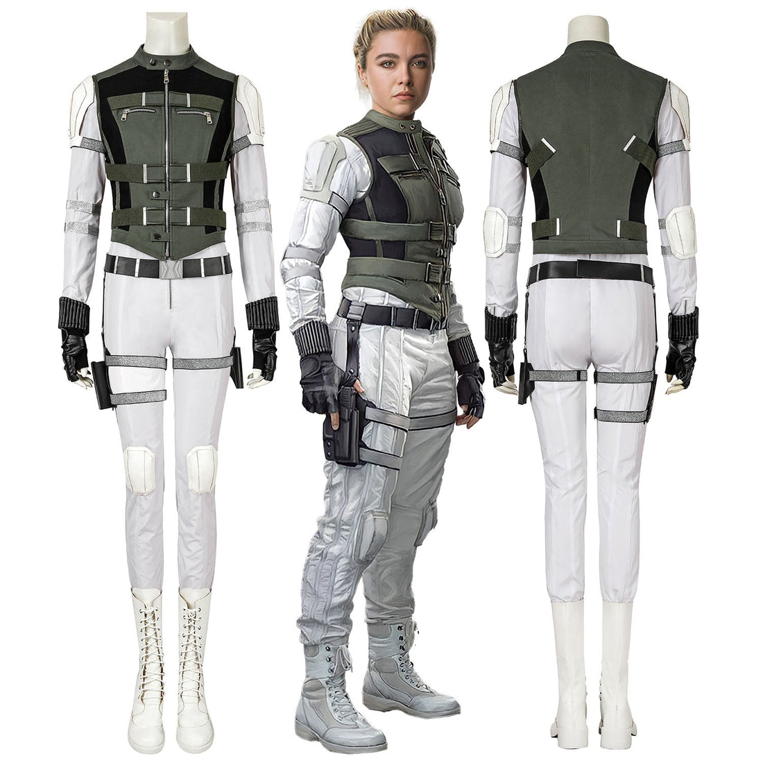 Black Widow 2020 The Movie Yelena Belova Female Cosplay CostumesThemed Carnival Party Outfit