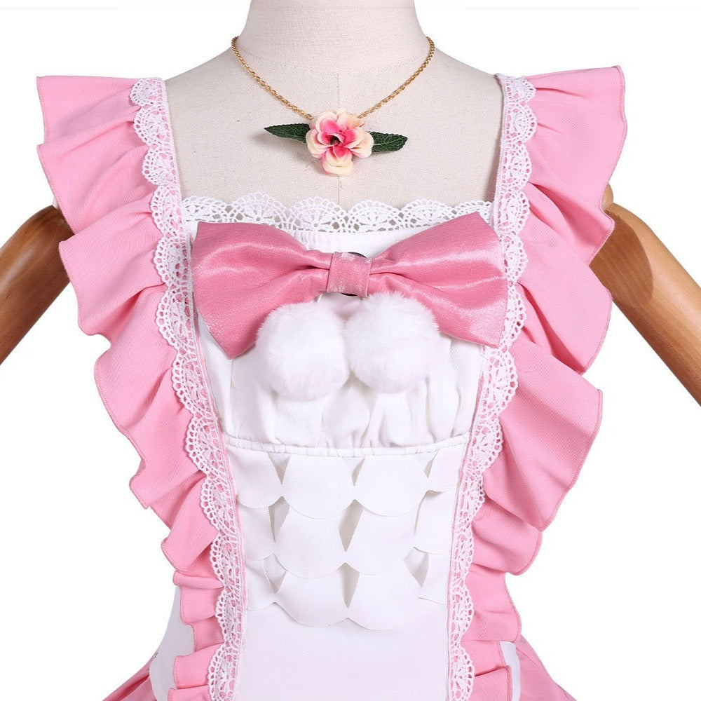 Star Activity Nijino Yume S4 Pink School Uniform Cosplay Costume Women's Academy Suit