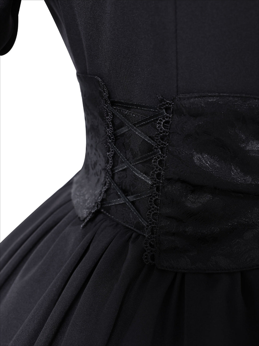 Identity V Gardener Emma Woods Black White Waltz Cosplay Costumes Lolita Dress Halloween Party Outfit