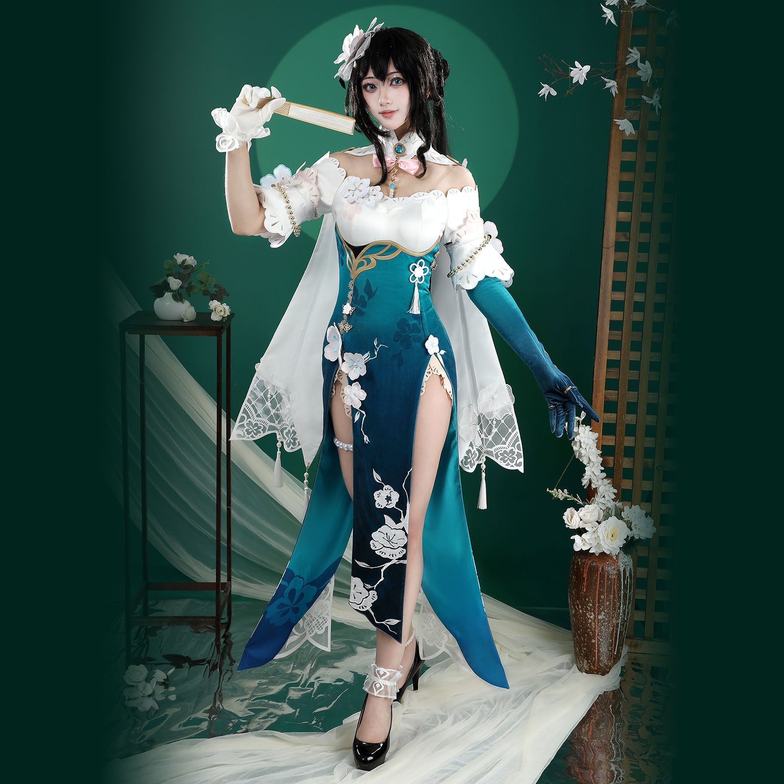 Game Honkai: Star Rail Ruan Mei Skin Top Cosplay Costumes