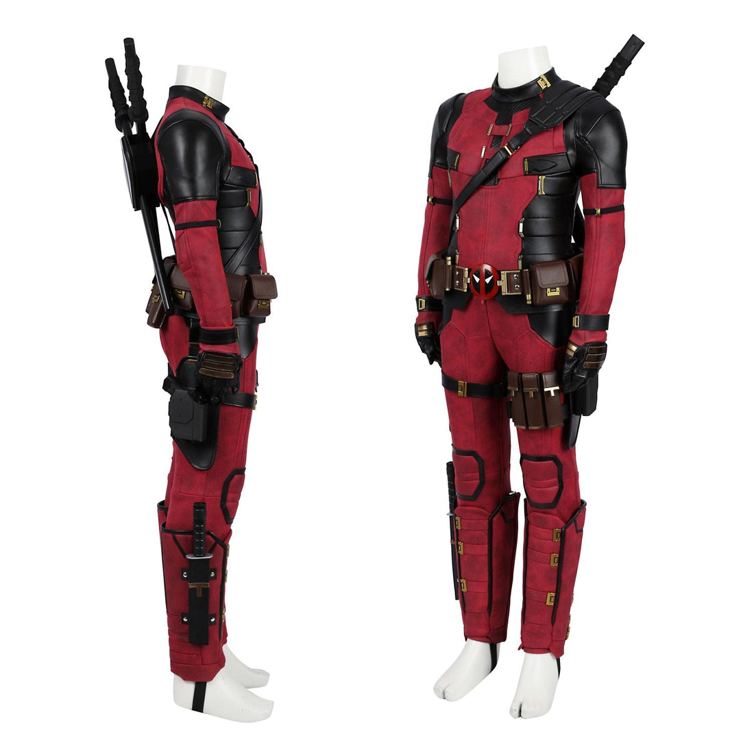 Deadpool 3 Deadpool & Friend Wade Wilson Kids Cosplay CostumesThemed Carnival Party Outfit