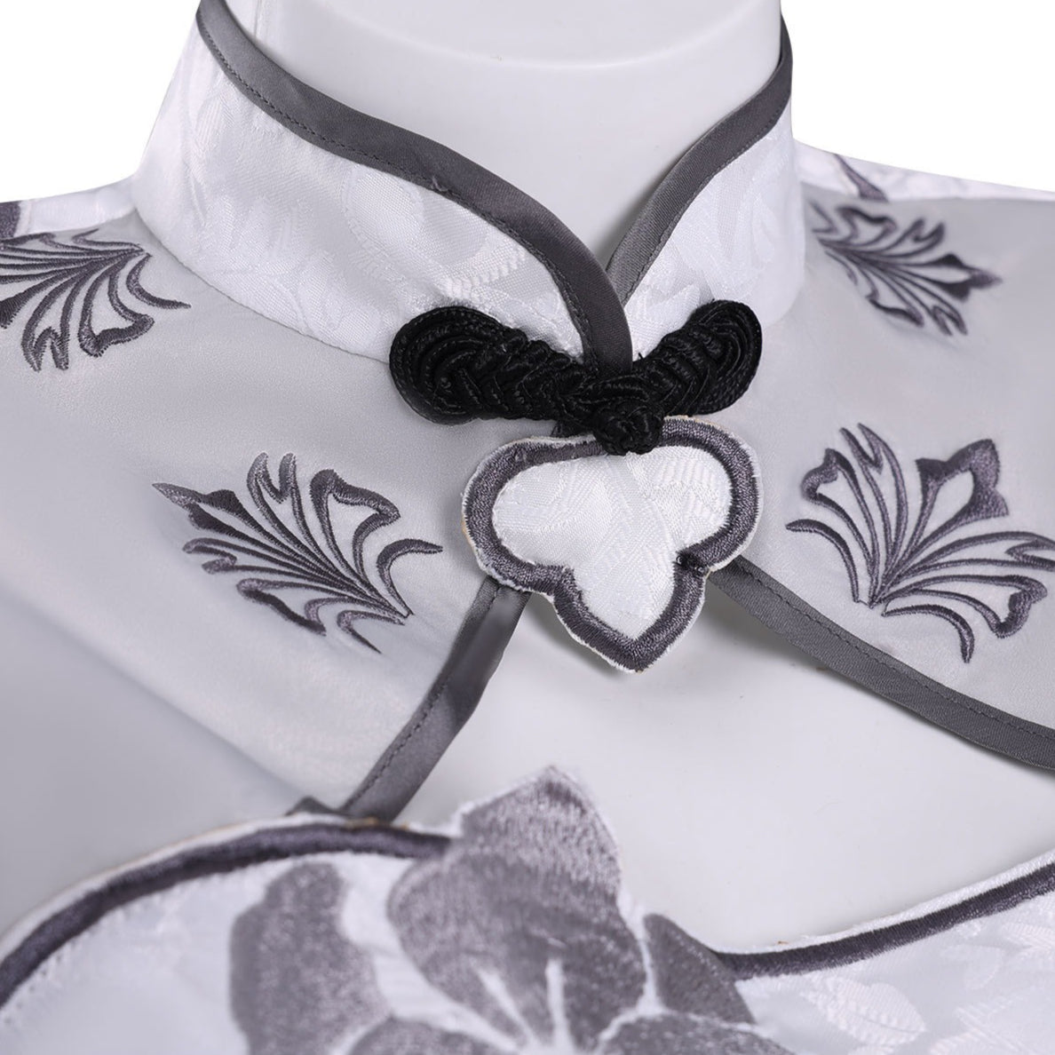 Naraka: Bladepoint Ziping Yin White Cheongsam Cosplay Costumes