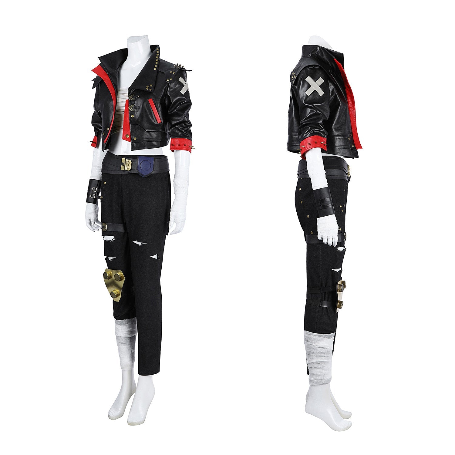 Arcane 2 Game LOL Vi Full Set Top Level Cosplay Costumes