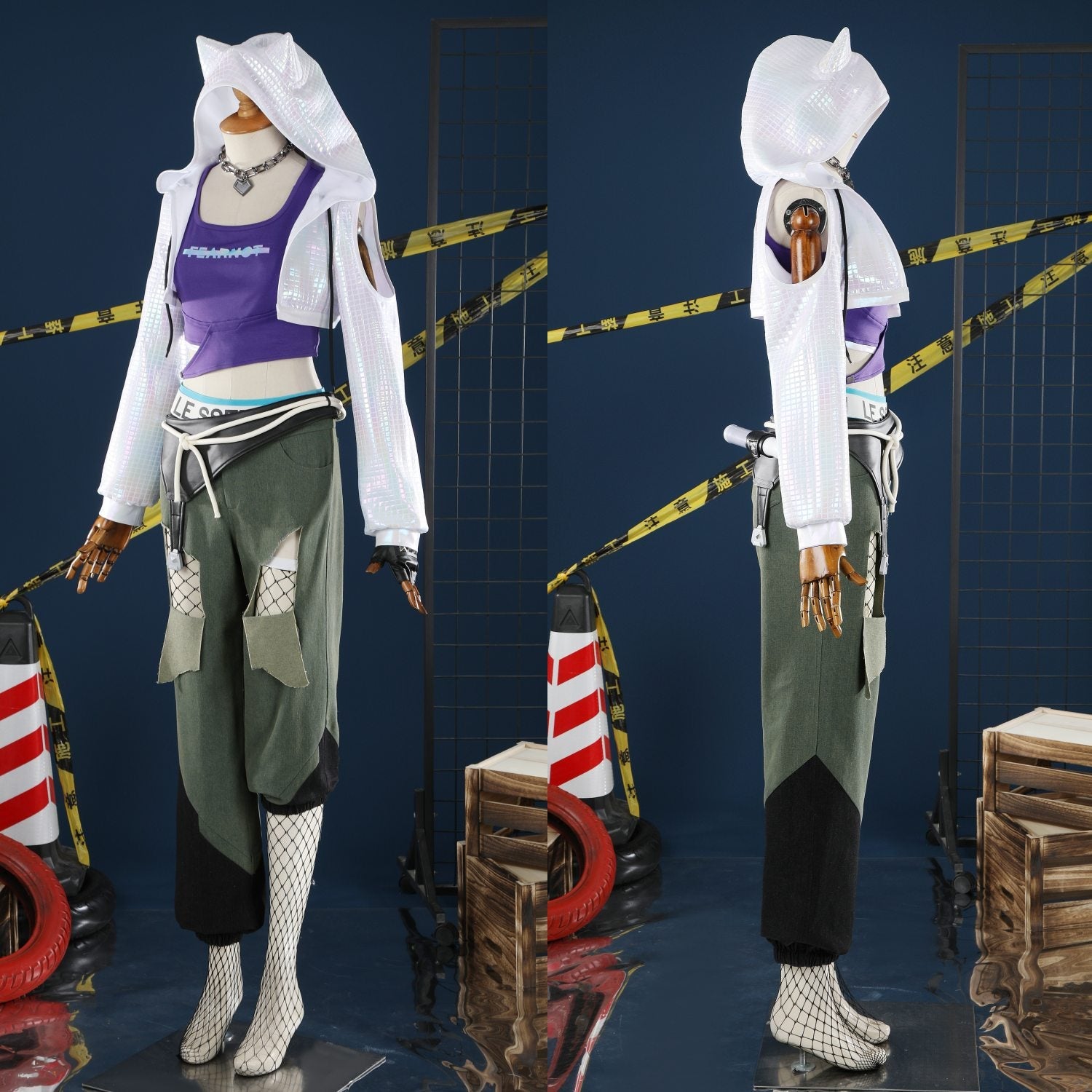Game Overwatch 2 Ashe Female Full Set Outfit Cosplay CostumesThemed Carnival Party Outfit