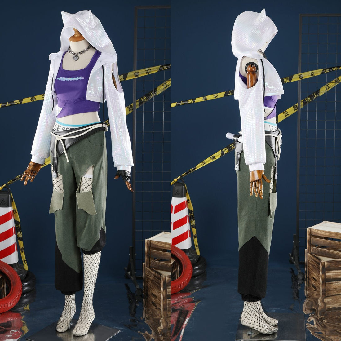 Game Overwatch 2 Ashe Female Full Set Outfit Cosplay CostumesThemed Carnival Party Outfit