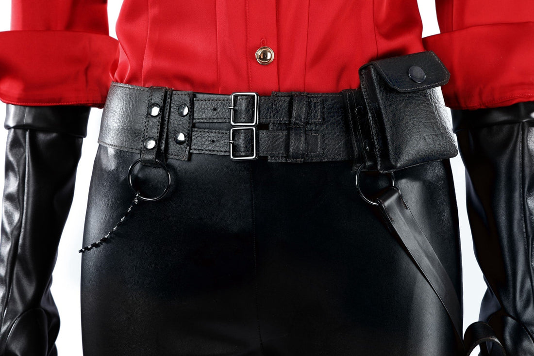 Resident Evil 6 Ada Wong Red Shirt Fullset Cosplay CostumesThemed Carnival Party Outfit