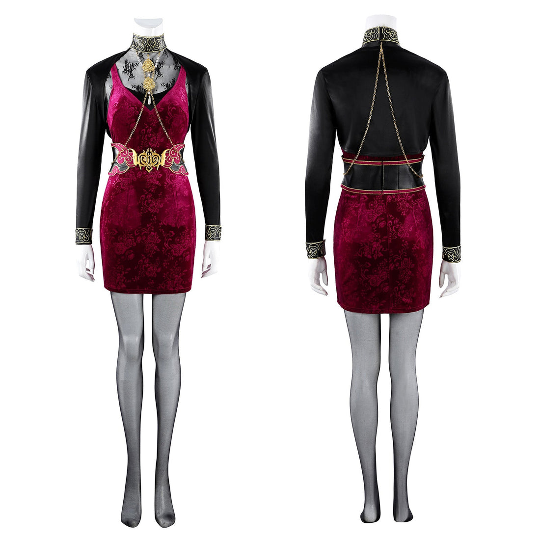 Resident Evil Requiem 30th Ada Wong Full Set Cosplay CostumesThemed Carnival Party Outfit