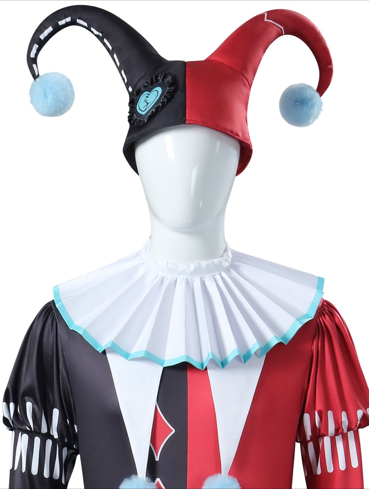 Fright Night Escape Vengeful Clown Abba Joker Cosplay Costumes Halloween Party Clown Outfit