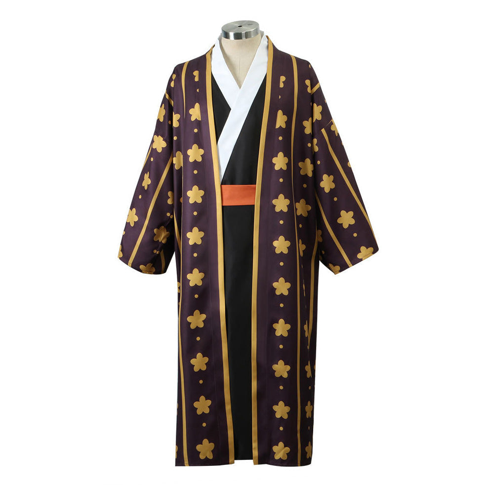 Anime Navigation Trafalgar D. Water Law Kimono One Piece Cosplay Costumes
