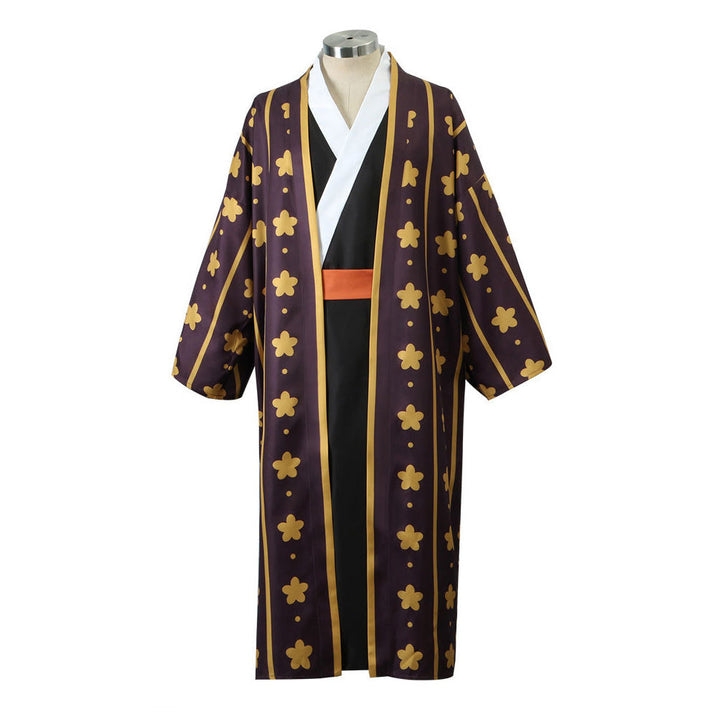 Anime Navigation Trafalgar D. Water Law Kimono One Piece Cosplay Costumes