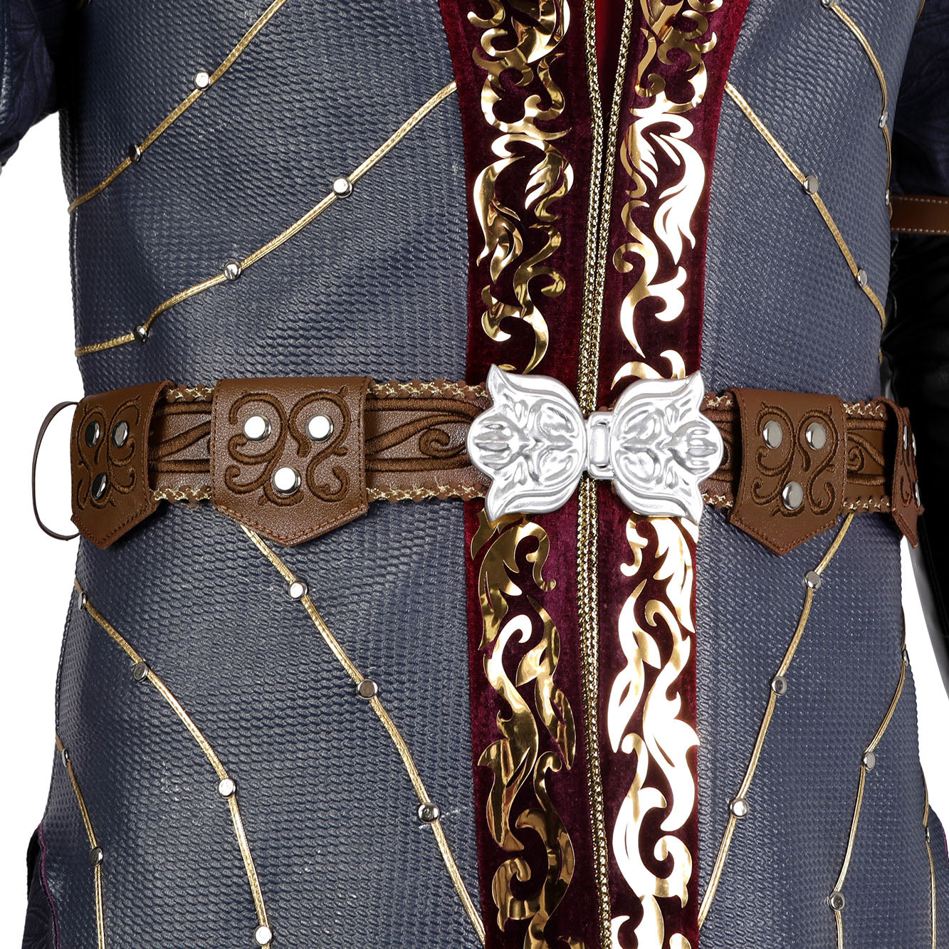 Baldur's Gate 3 Astarion Male Fullset Cosplay CostumesThemed Carnival Party Outfit