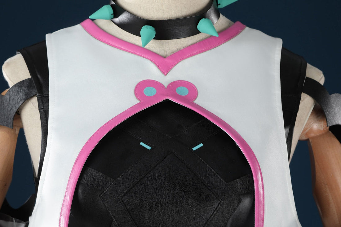 Overwatch 2 X Street Fighter 6 Juri Kiriko Cosplay CostumesThemed Carnival Party Outfit