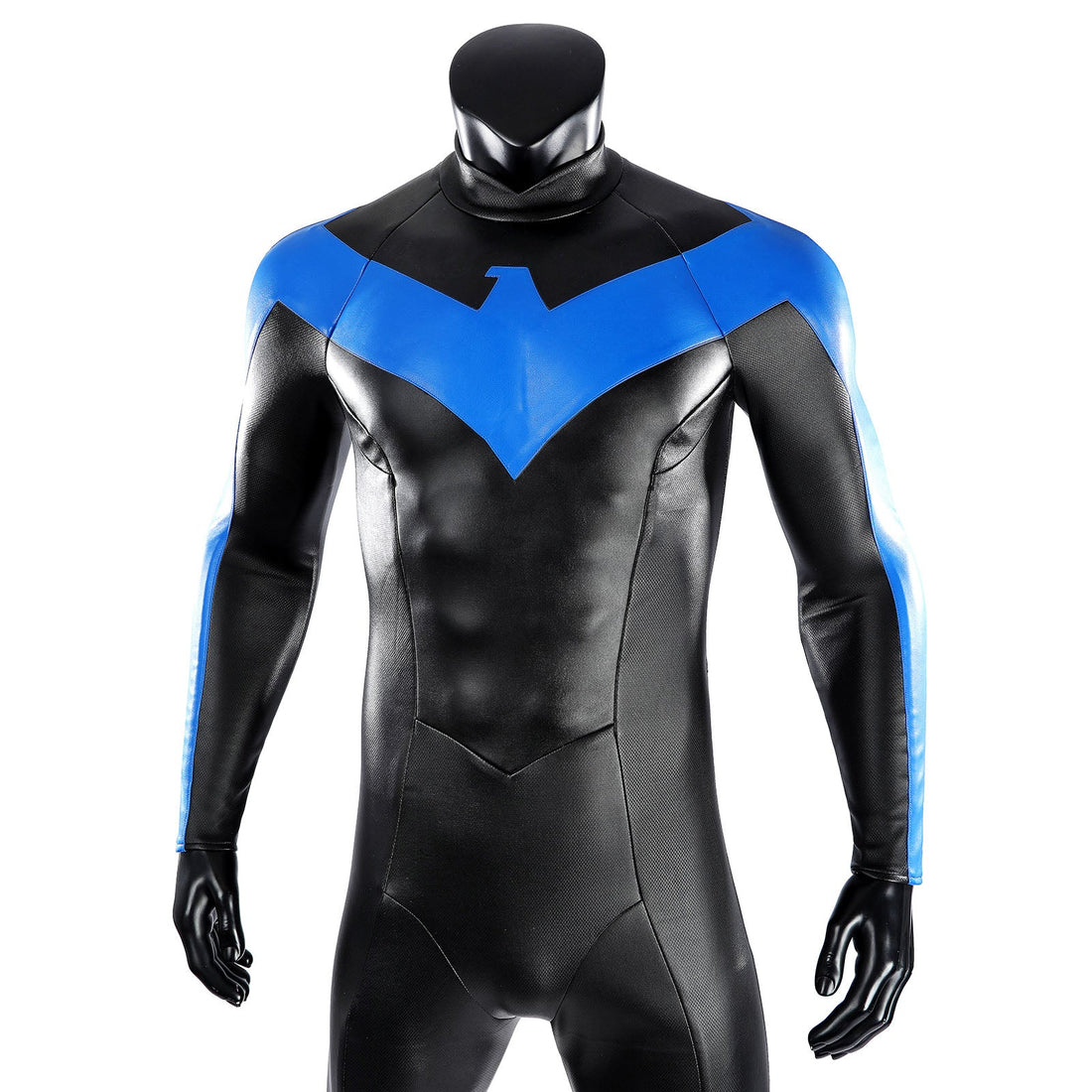 Nightwing Blue Battle Suit Top Level Movie Cosplay Costumes