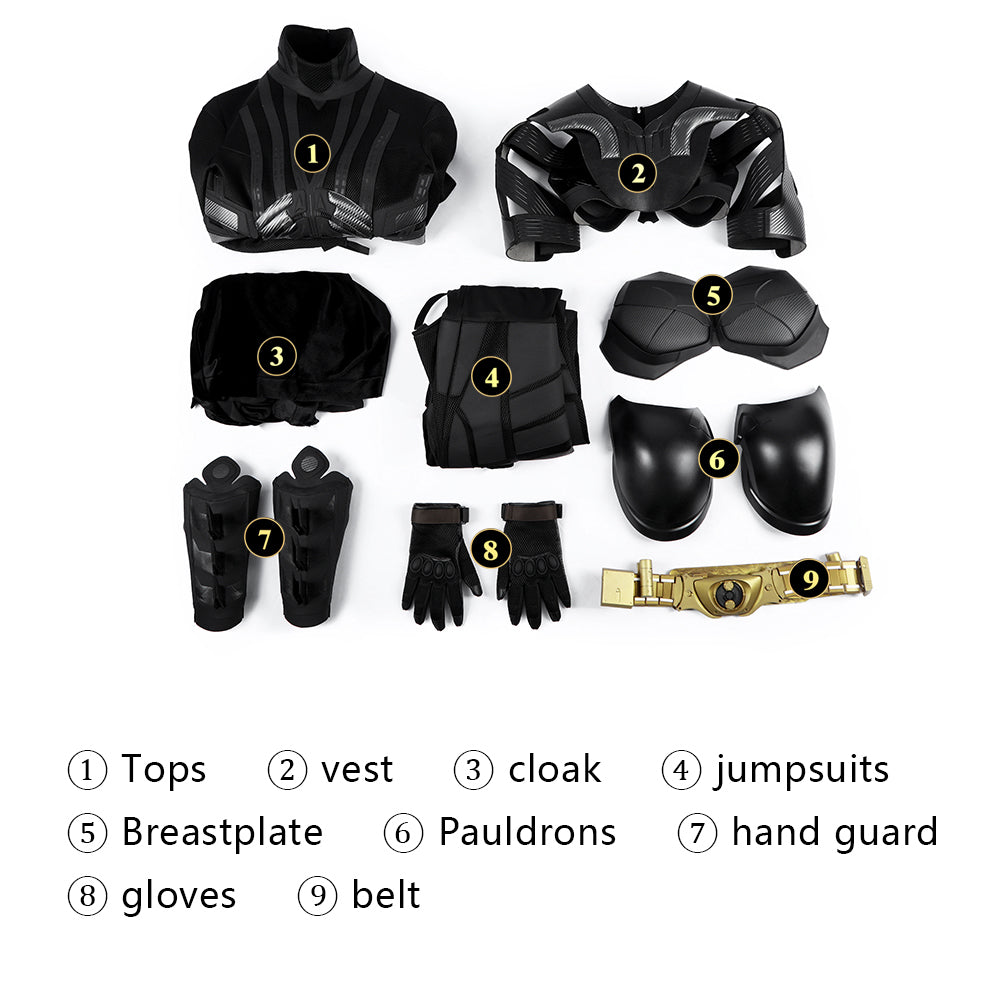 The Dark Knight Rises Batman Bruce Wayne Cosplay Costumes Halloween Themed Party OutfitsThemed Carnival Party Outfit