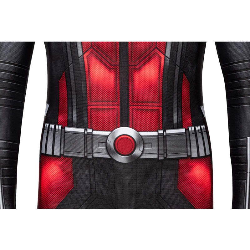Movie Ant Man and the Wasp Ant-Man Jumpsuit Cosplay Costume for Child