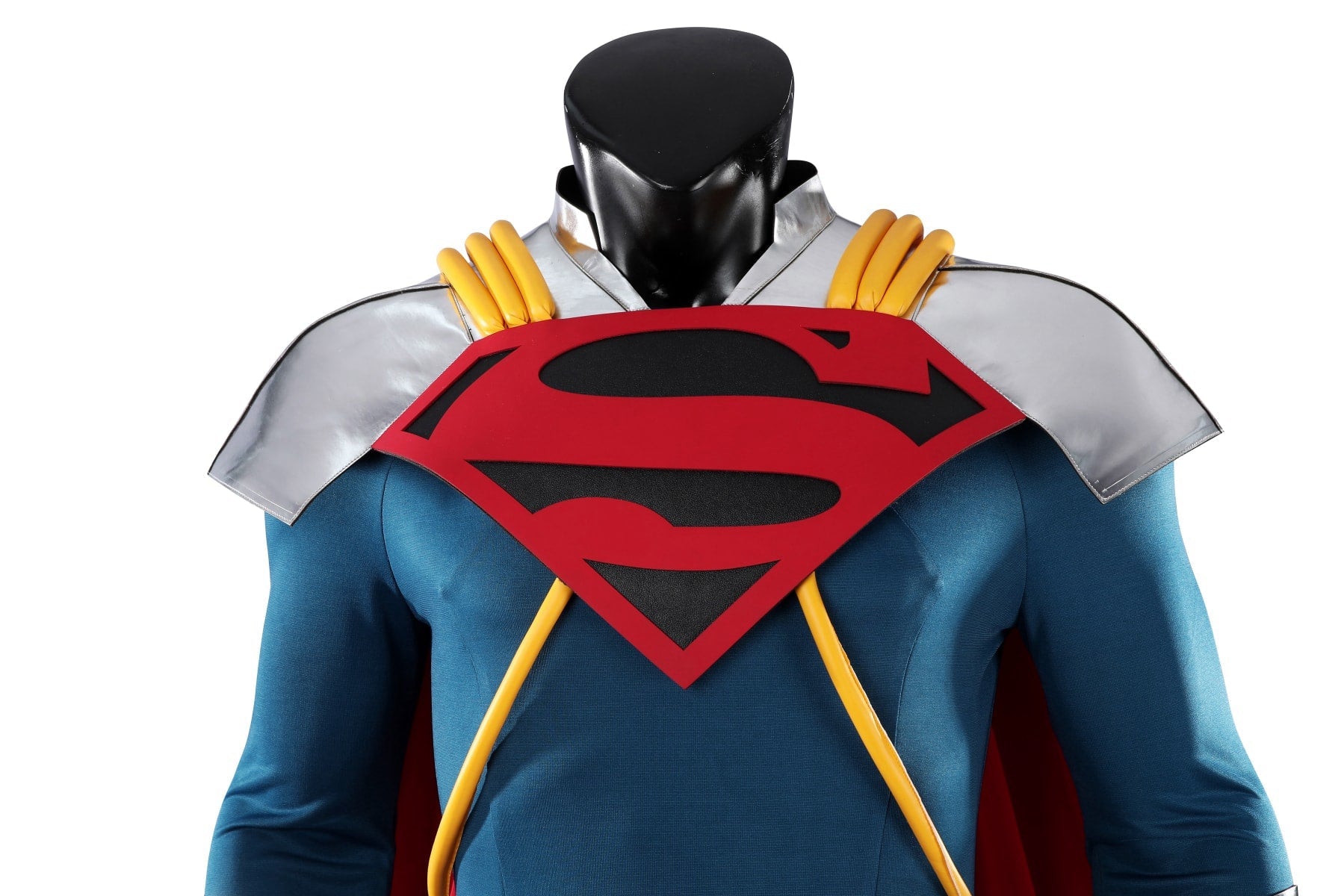 Comics Superboy Prime Jumpsuit Cloak Top Superman Cosplay Costumes