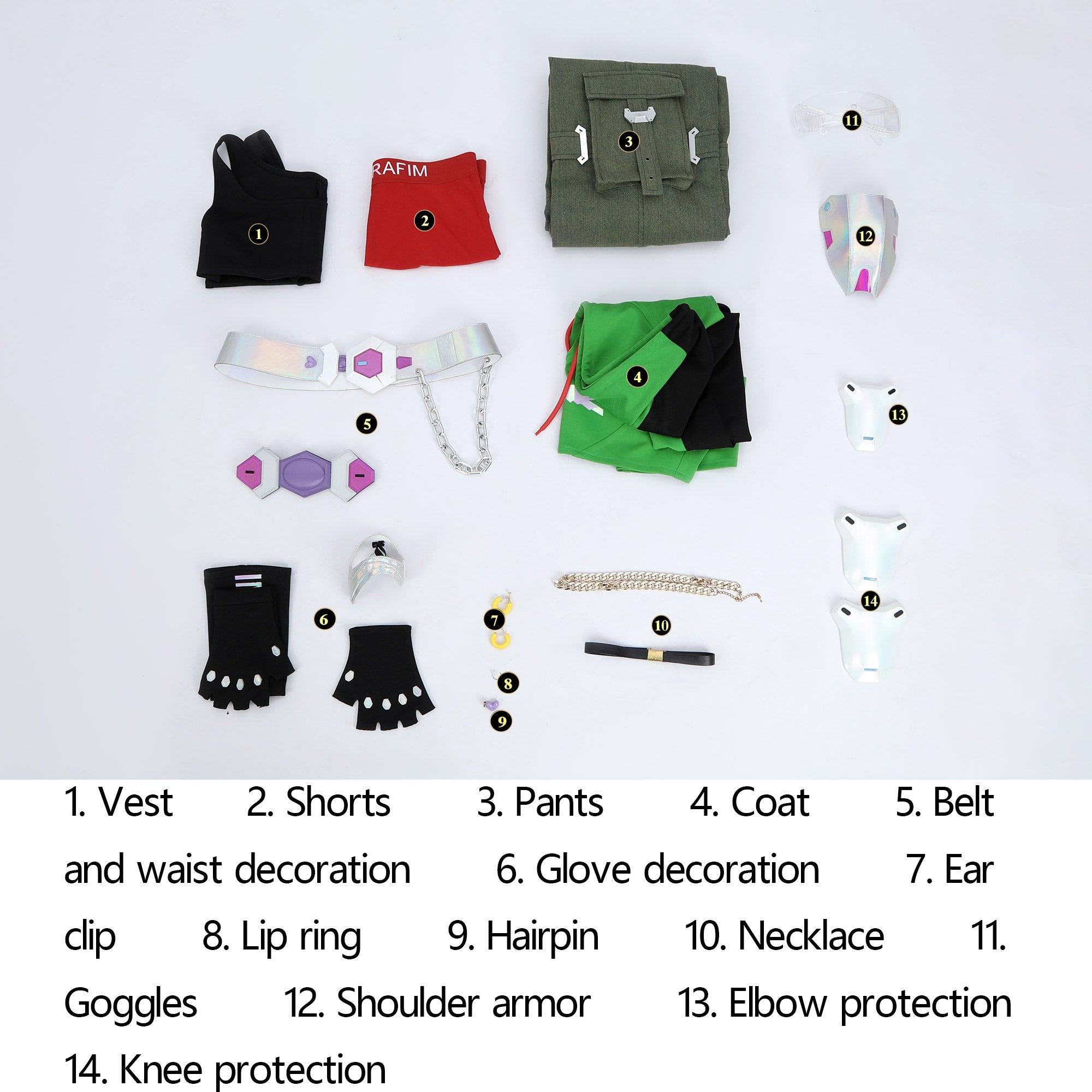 Overwatch 2 X LE SSERAFIM FEARLESS Illari Cosplay CostumesThemed Carnival Party Outfit