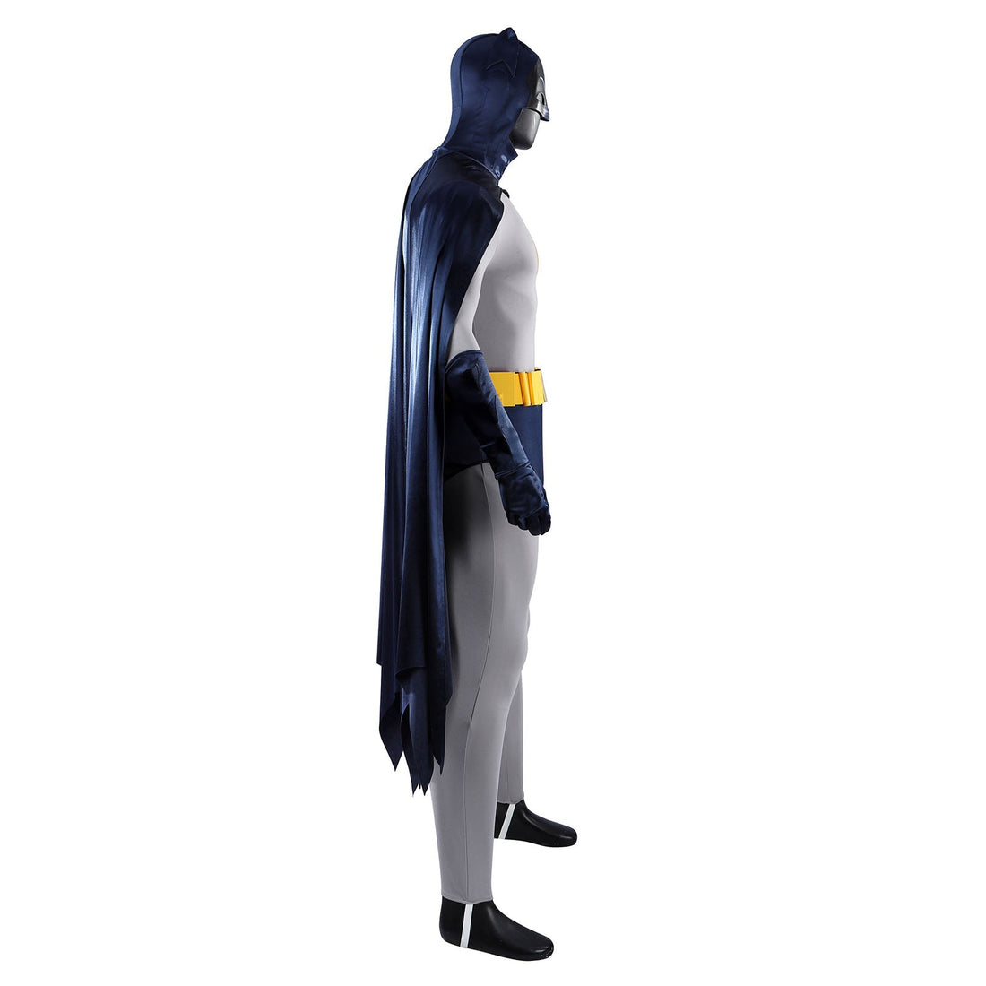 Retro Batman 1966 Adam West Top Level Movie Cosplay CostumesThemed Carnival Party Outfit