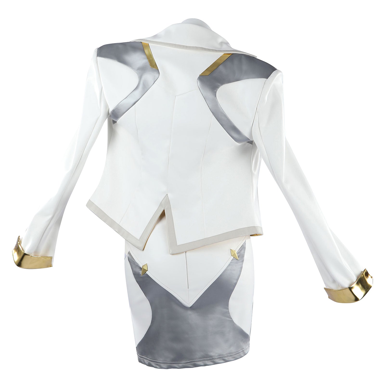 Overwatch Domina Golden Outfit Top Level Fullset Cosplay CostumesThemed Carnival Party Outfit