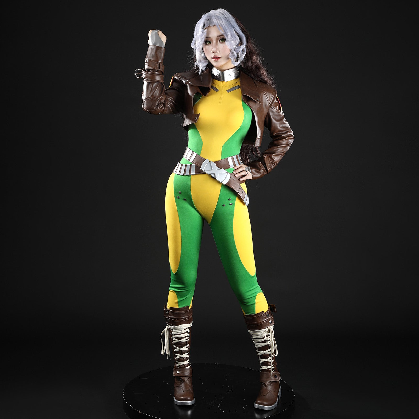 Game Marvel Rivals Rogue Jumpsuit Outfit Top Cosplay Costumes