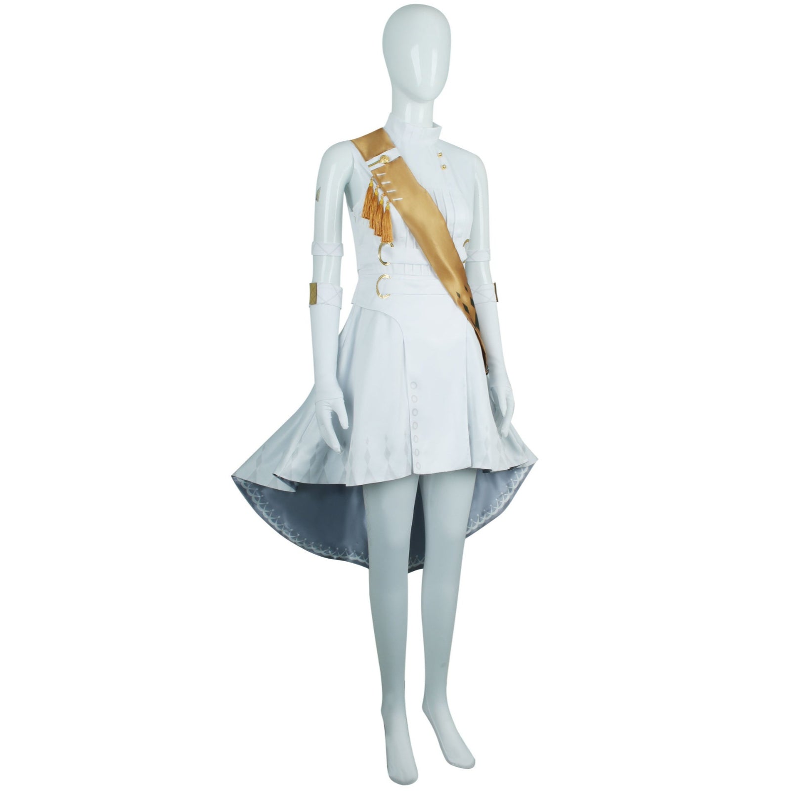 Game Reverse: 1999 Sonetto White Dress Cosplay Costumes