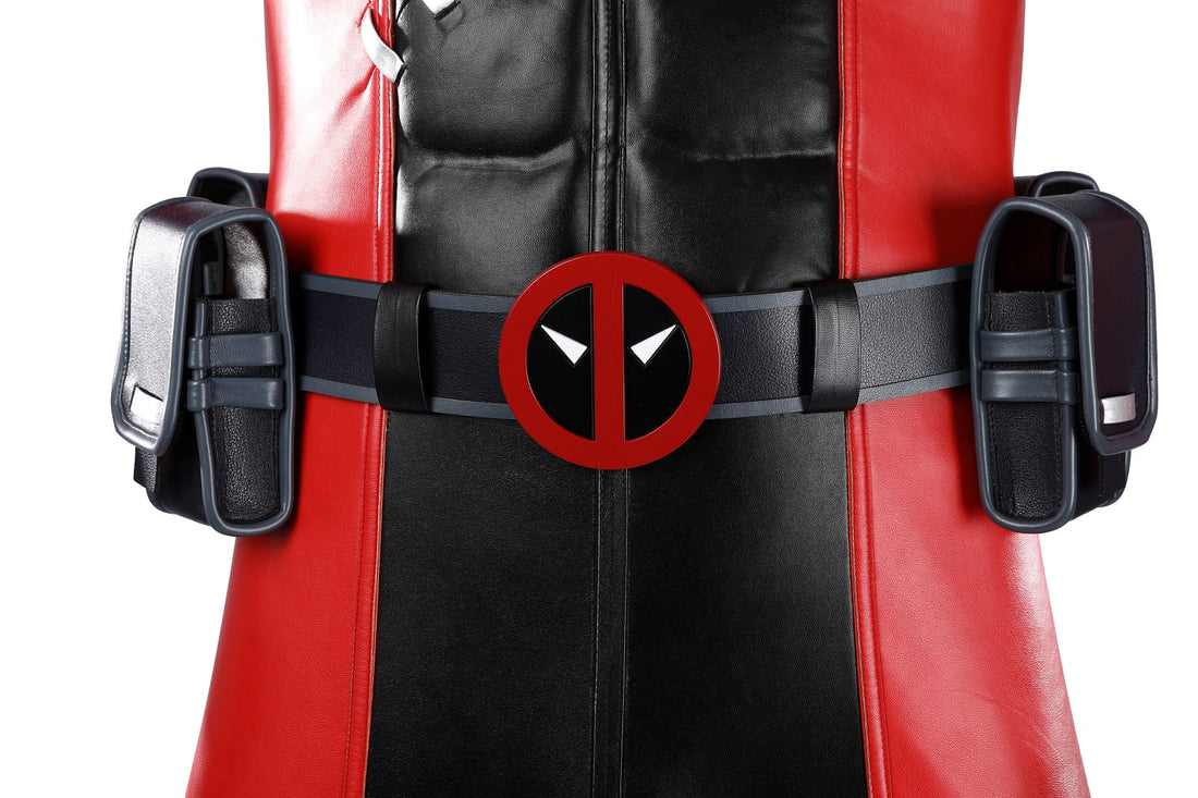 Marvel Rivals Deadpool Ver 2 Red Suit Top Level Cosplay CostumesThemed Carnival Party Outfit