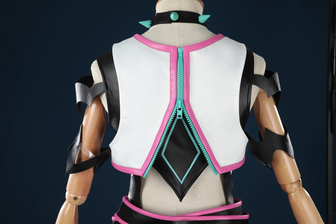 Overwatch 2 X Street Fighter 6 Juri Kiriko Cosplay CostumesThemed Carnival Party Outfit