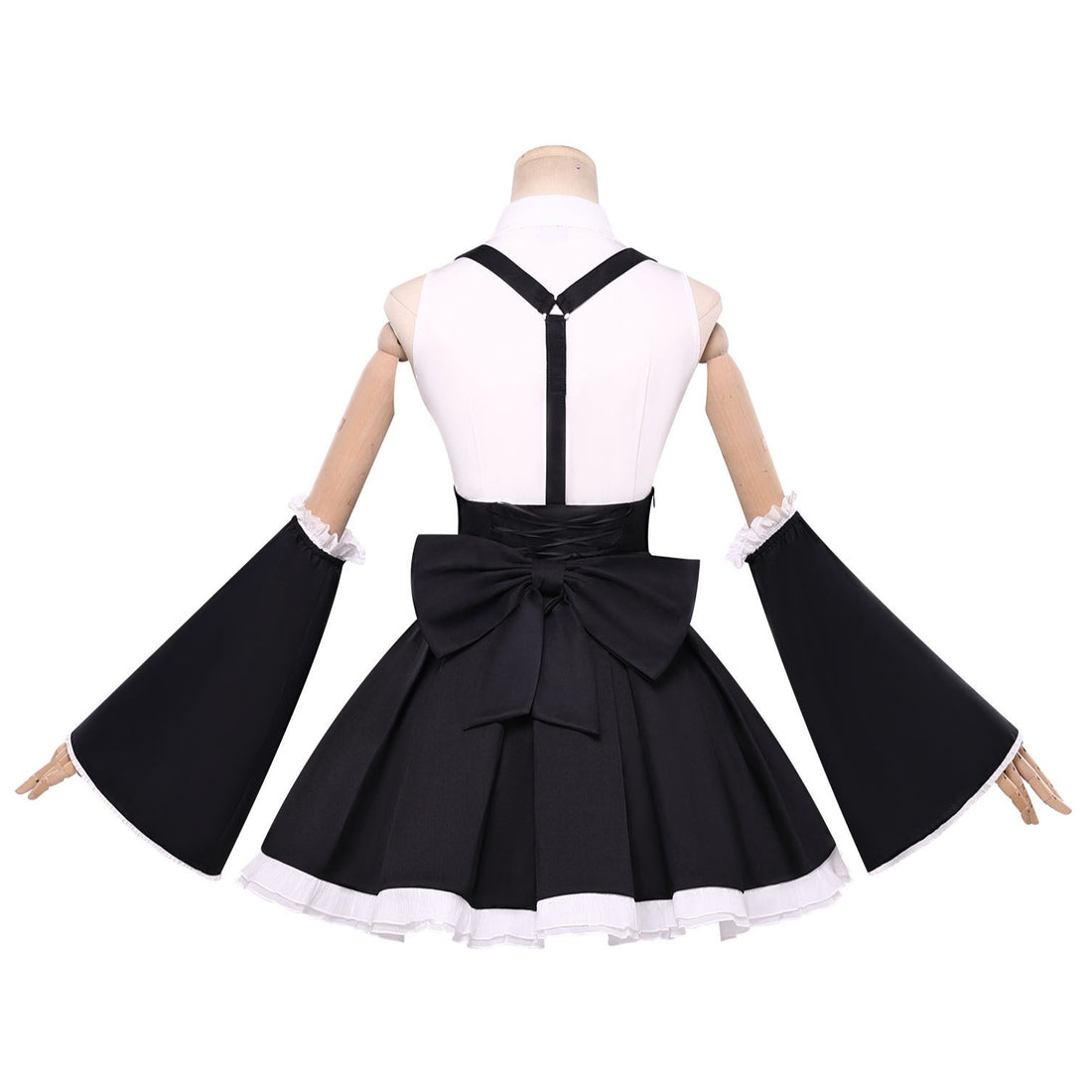 Project Songstress Live Streaming Show Cosplay Costumes HIgh School Gothic Girl Uniform Outfit