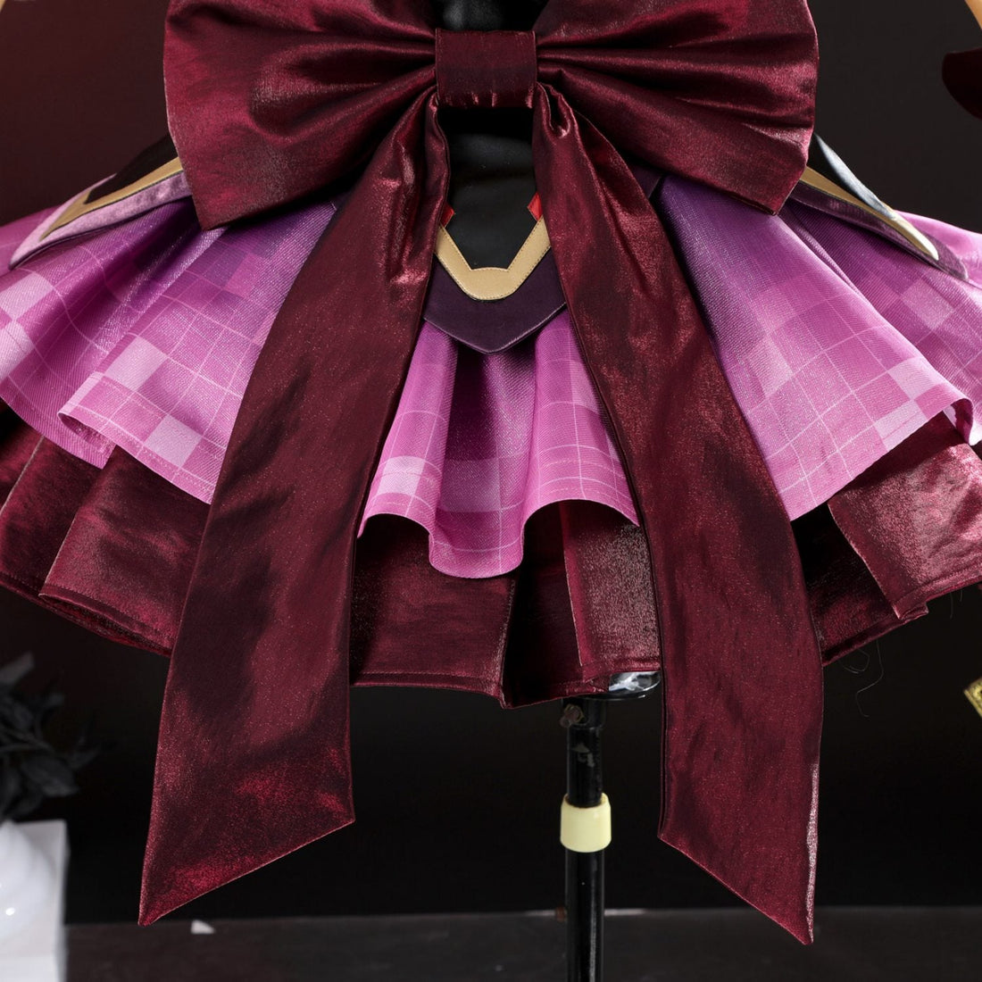 Overwatch 2 Magical Girl Juno Red Black Full Set Cosplay CostumesThemed Carnival Party Outfit