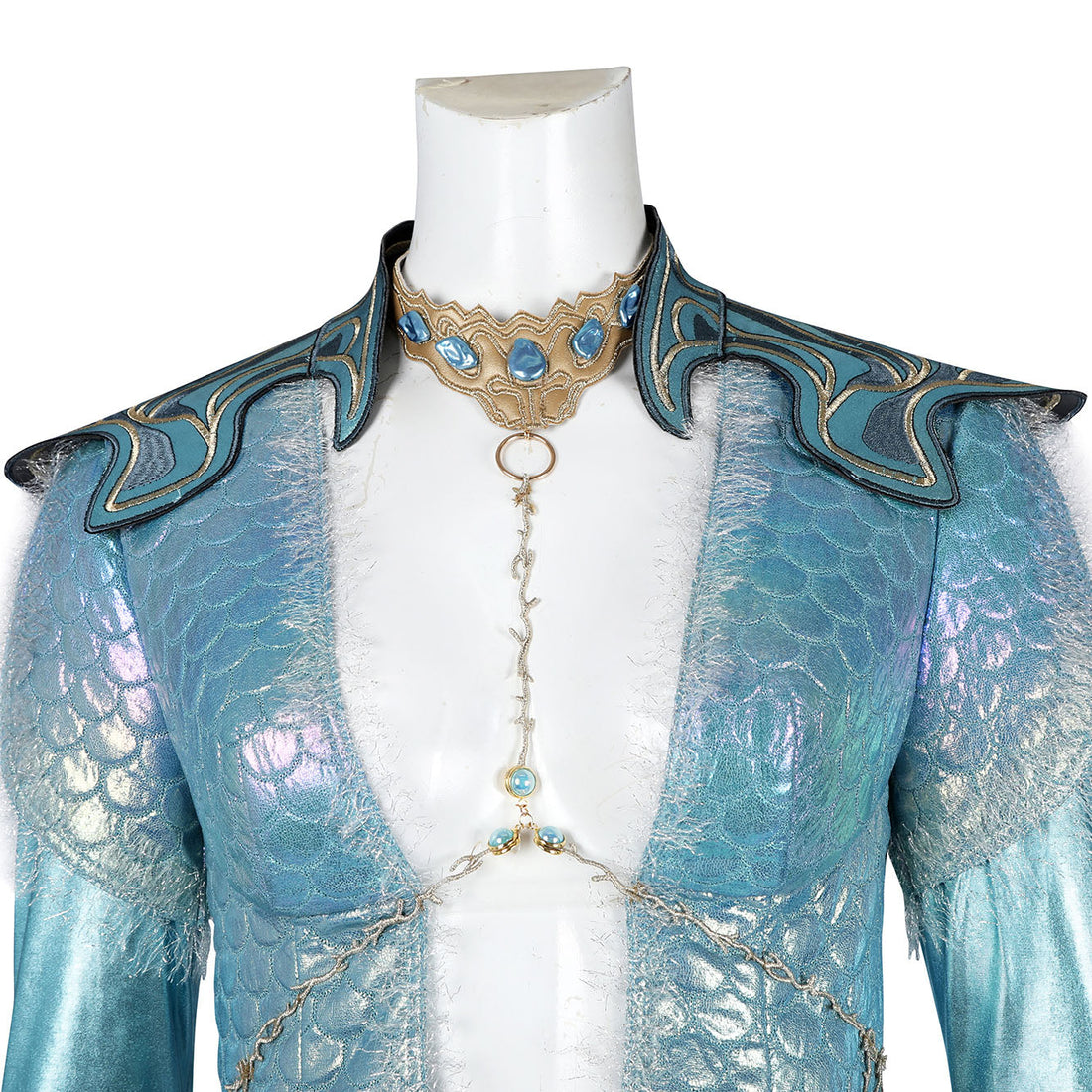 Baldur's Gate 3 Wavemother Robe Female Cosplay CostumesThemed Carnival Party Outfit