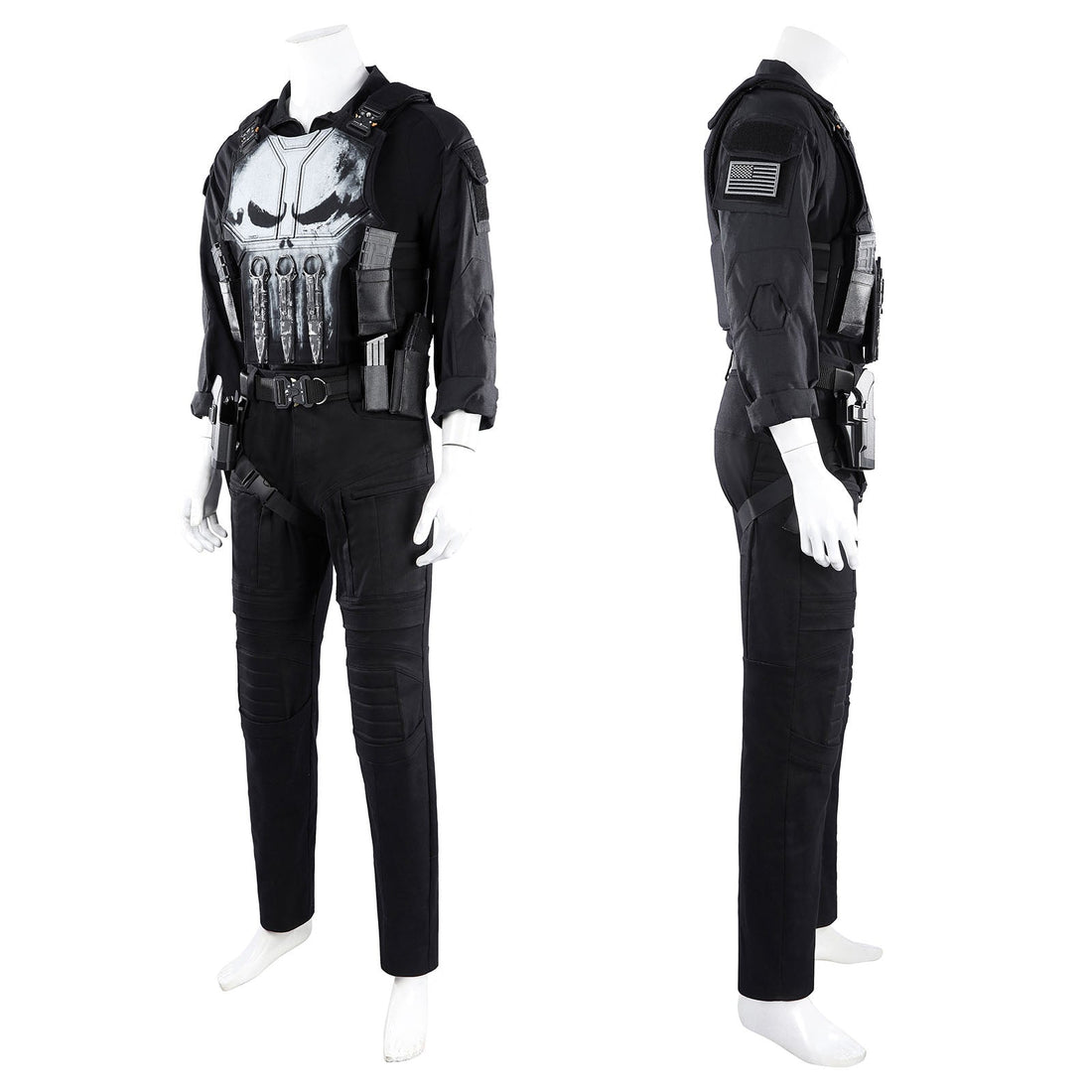 Spider-Man 4 Punisher Cosplay Costumes Brand New Day Halloween Theme Party OutfitsThemed Carnival Party Outfit