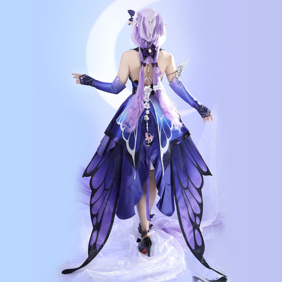 Honkai: Star Rail Castorice Skin Butterfly Suit Cosplay Costumes