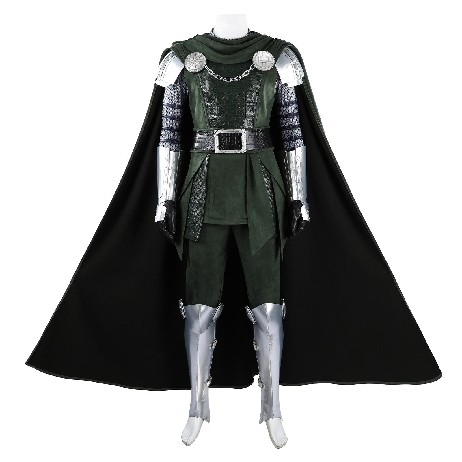 Avengers 5 Doomsday Doctor Doom Cosplay Costumes Halloween Theme Party OutfitsThemed Carnival Party Outfit