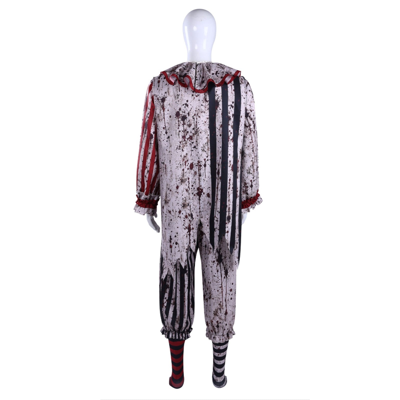 Killer Terrifier Clown Bloodstained Premium Edition Cosplay Costume Halloween Party Joker Outfit