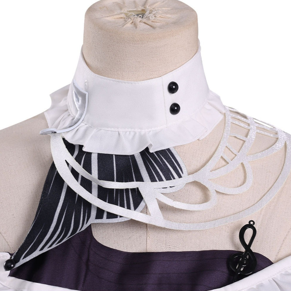 Wuthering Waves Phrolova White Moonlight Gown Cosplay Costumes