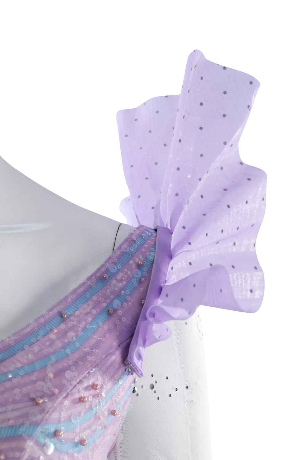 Wicked: For Good Part Two Galinda Dress with Crown Cosplay Costumes