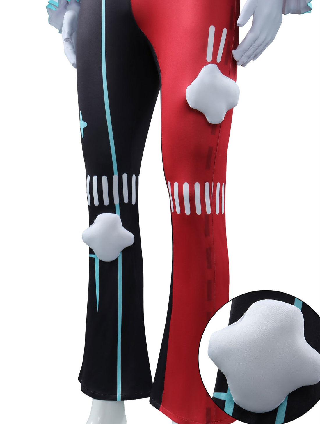 Fright Night Escape Vengeful Clown Abba Joker Cosplay Costumes Halloween Party Clown Outfit